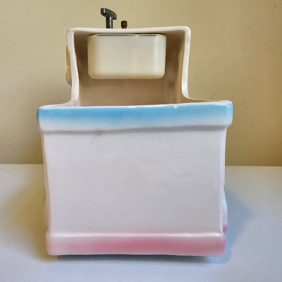 My Neil Baby Nursery Planter Vase Musical Rock A Bye Pastel Baby Shower Gift - Picture 5 of 12